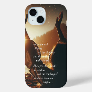 Coque Case-Mate iPhone Elle sourit à l'affaire téléphonique de l'avenir