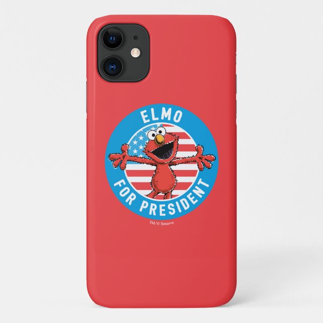 Coques Case-Mate iPhone Elmo président - Drapeau (Dos)