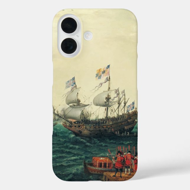 Coques Case-Mate iPhone Embarquement à Margate de l'Électeur palatin  (Verso)