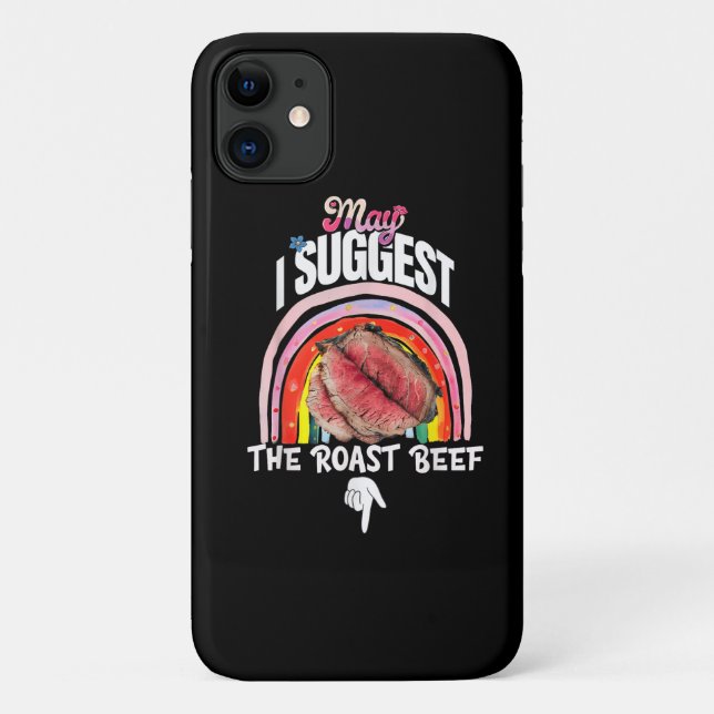 Coques Case-Mate iPhone Embarrassant Puis-je suggérer le rôti de boeuf (Dos)