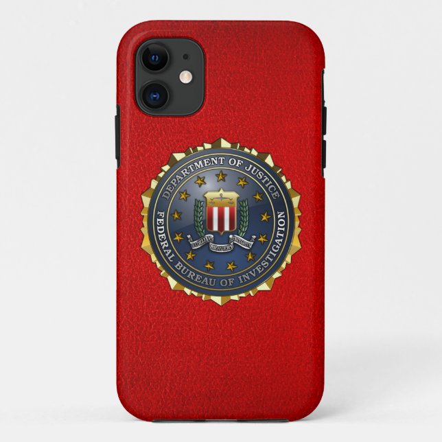 Coques Case-Mate iPhone Emblème de FBI (Dos)