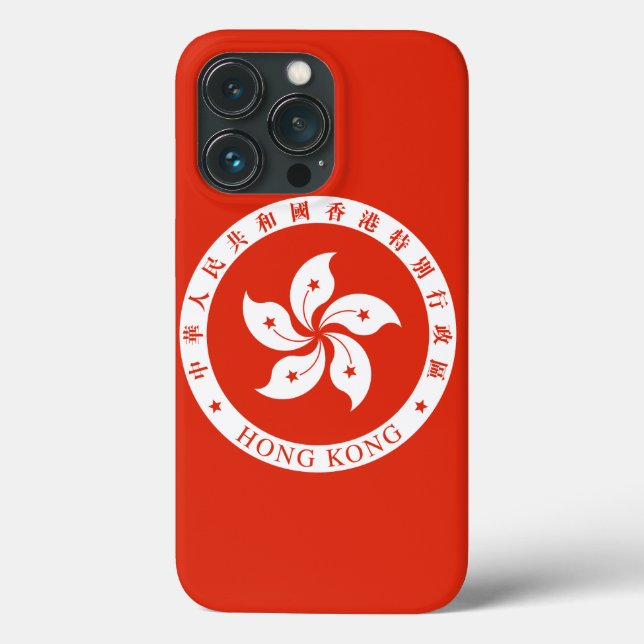Coques Case-Mate iPhone emblème de hong kong (Verso)