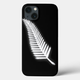 Coque Case-Mate iPhone Emblème de la NZ de la Ferne d'argent pour les Kiw