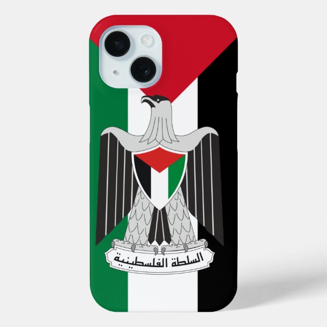 Coques Case-Mate iPhone emblème de l'Autorité palestinienne (Verso)
