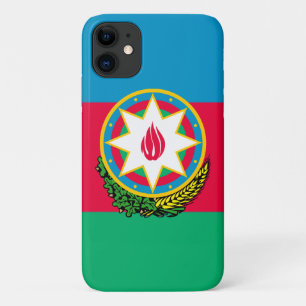 Coque iPhone 11 emblème de l'azerbaïdjan