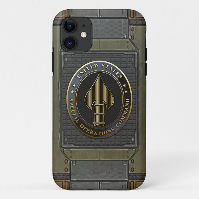 Coques Case-Mate iPhone Emblème d'USSOCOM (Dos)