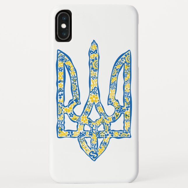 Coques Case-Mate iPhone Emblème national de l'Ukraine (Dos)