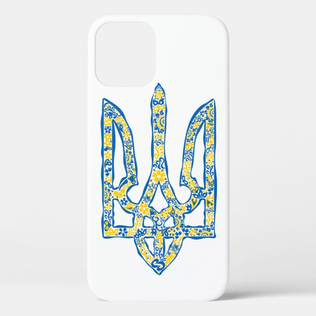 Coques Case-Mate iPhone Emblème national de l'Ukraine (Verso)