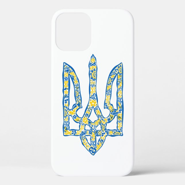 Coques Case-Mate iPhone Emblème national de l'Ukraine (Verso)