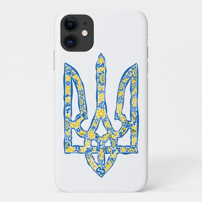 Coques Case-Mate iPhone Emblème national de l'Ukraine (Dos)