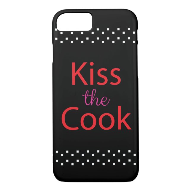 Coques Case-Mate iPhone Embrasse Le Cuisinier (Dos)