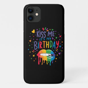 Case-Mate iPhone Case Embrasse-moi, c'est mon anniversaire
