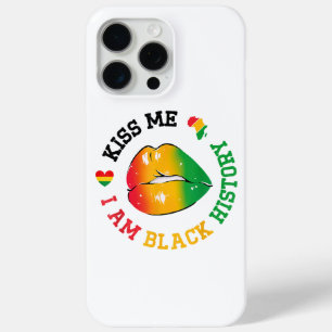 Coque Case-Mate iPhone Embrasse-moi Je Suis Noir Histoire Mois Africain A