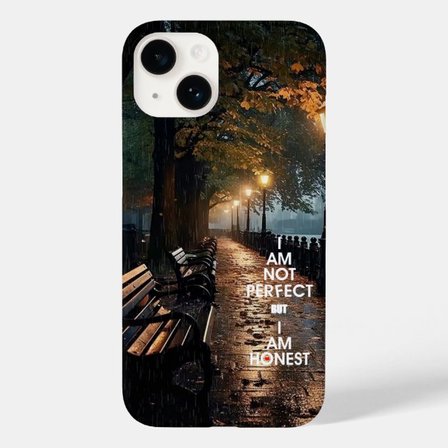 Coques Case-Mate iPhone Embrasser l'imperfection avec honnêteté (Verso)