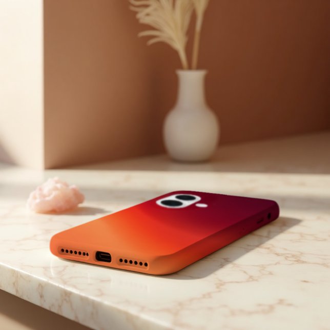 Coques Case-Mate iPhone Embres de fond - Arbre Abstraite chaude (Fading Embers Case. Protect with the warm, hypnotic glow of abstract art. Sophisticated style.)