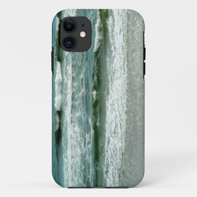 Coques Case-Mate iPhone Emerald Green Waves à Panama City Beach Floride (Dos)