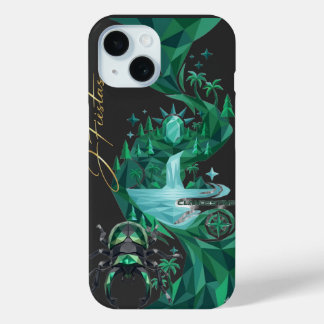 Coque Case-Mate iPhone “Emerald Island Beetle – Nature Art 