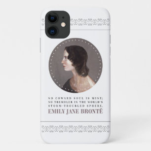 Case-Mate iPhone Case Emily Bronte Portrait et Citation - Pas d'Âme Cowa