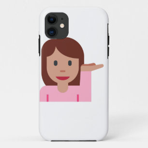 Coque iPhone 11 emoji femme