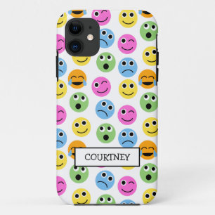 Case-Mate iPhone Case Emojis Personnalisé Visages Colorés