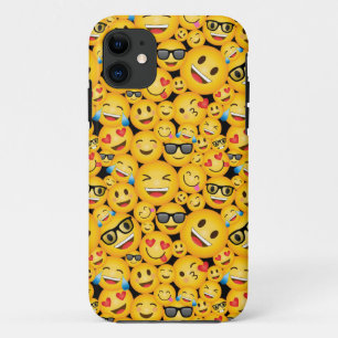 Case-Mate iPhone Case Émojis Visage Heureux Jaune Émoticons Visages Cool