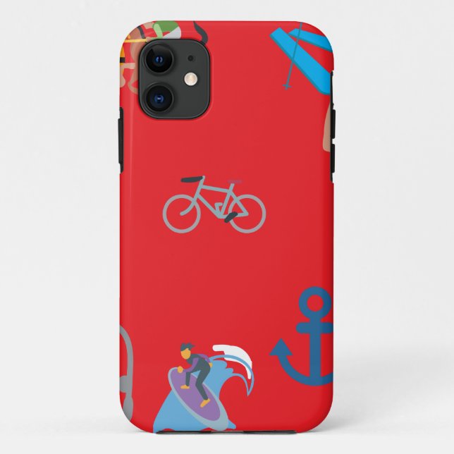 Coques Case-Mate iPhone émoticône sportive (Dos)