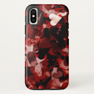 Case-Mate iPhone Case Émotion rouge de coeurs de véritable amour avec