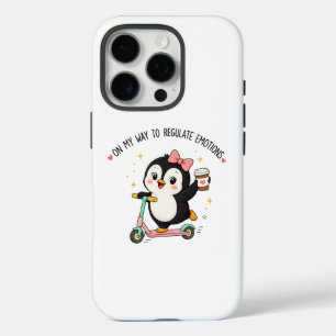 Coque iPhone 16 Pro Émotions, Idiot, Cadeau de Conseiller