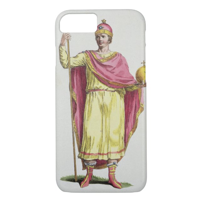 Coques Case-Mate iPhone Empereur Otto III (980-1002), gravé par Pierre du (Dos)