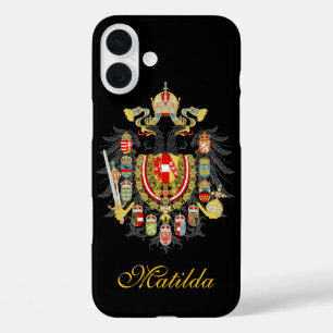 Coques iPhone 16 Plus Empire personnalisé d'Autriche-Hongrie