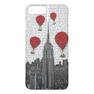 Coque Case-Mate Pour iPhone Empire State Building et Red Hot Air Balloons