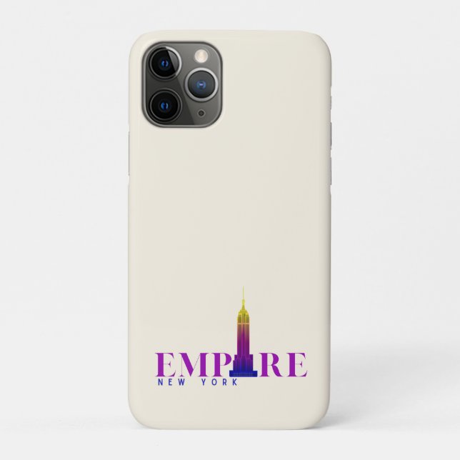 Coques Case-Mate iPhone Empire State Building-New York-Vibrant  (Dos)