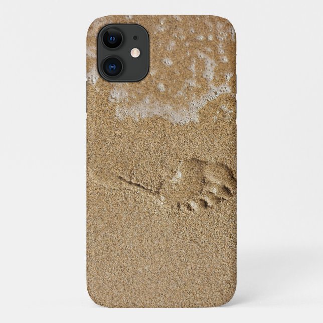 Coques Case-Mate iPhone Empreinte dans le boîtier de téléphone de sable (Dos)