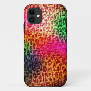 Etui iPhone Case-Mate Empreinte de léopard coloré vintage