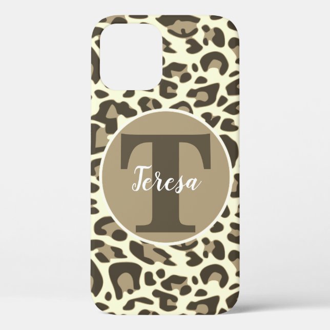 Coques Case-Mate iPhone Empreinte de léopard élégant Rockabilly Motif mode (Verso)
