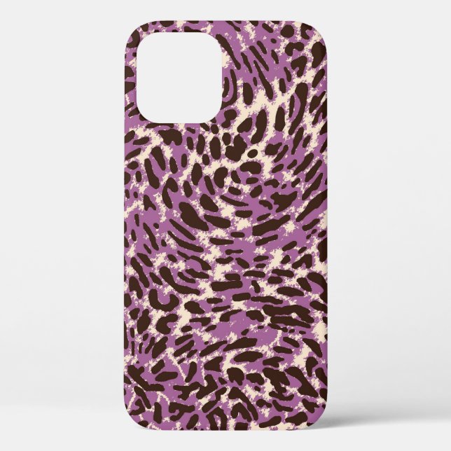 Coques Case-Mate iPhone Empreinte de léopard, Motif animal classique. (Verso)