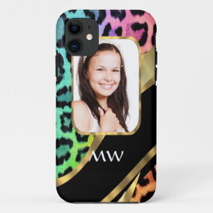 Case-Mate iPhone Case Empreinte de léopard multicolore