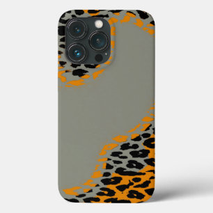 Case-Mate iPhone Case Empreinte de léopard noir et jaune