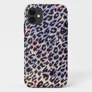 Coque iPhone 11 Empreinte de léopard vintage