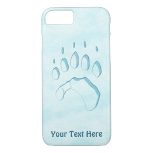 Coque Case-Mate iPhone Empreinte de patte d'ours polaire