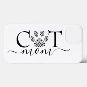 Case-Mate iPhone Case Empreinte mère Cat