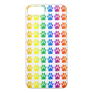 Coques Pour iPhone Empreinte Rainbow Chien