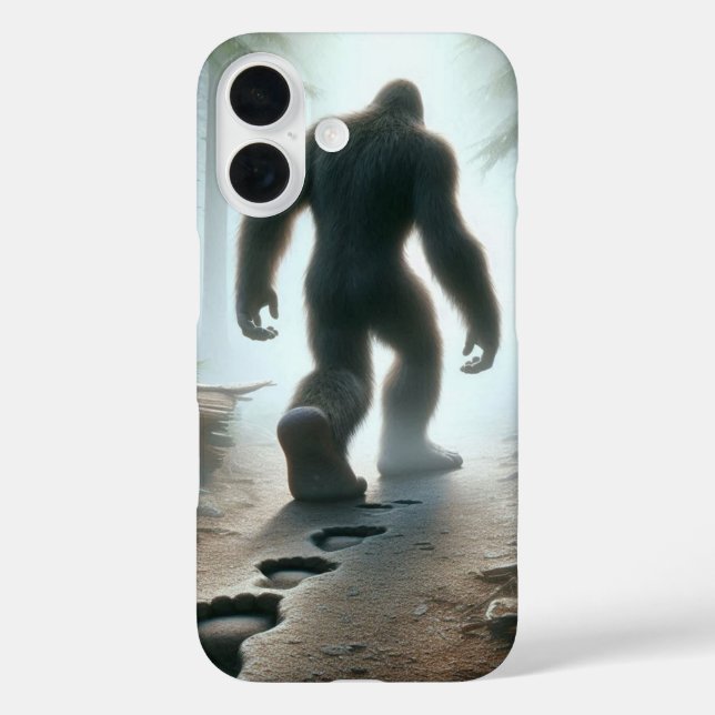 Coques Case-Mate iPhone Empreintes Bigfoot Trail (Verso)