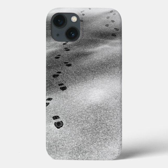 Coques Case-Mate iPhone Empreintes dans la neige (Verso)