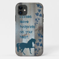 Empreintes de pas de cheval
