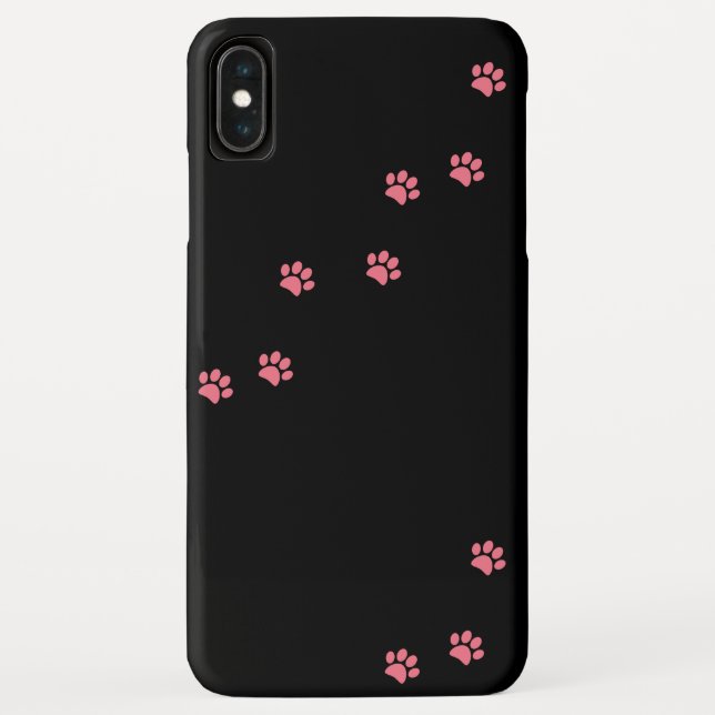 Coques Case-Mate iPhone Empreintes de pattes (Dos)