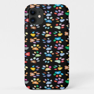 Case-Mate iPhone Case empreintes de pattes colorés