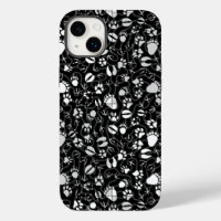 Empreintes de pied 01.b. BG noir
