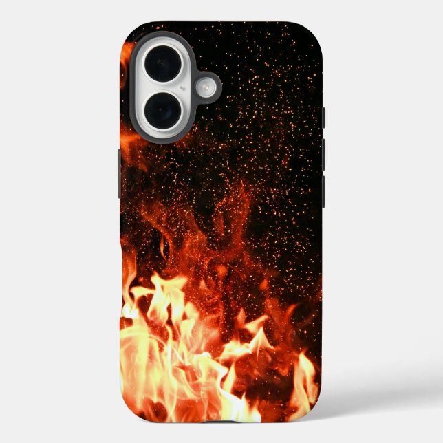 Coques Case-Mate iPhone En feu (Verso)
