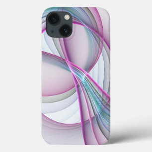Case-Mate iPhone Case En mouvement, art fractal abstrait coloré moderne